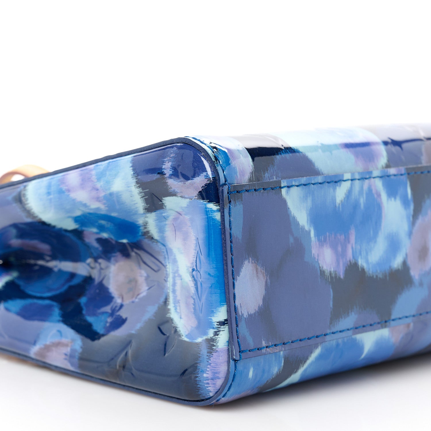 Louis Vuitton Vernis Ikat Catalina BB Grand Blue 9 of 10