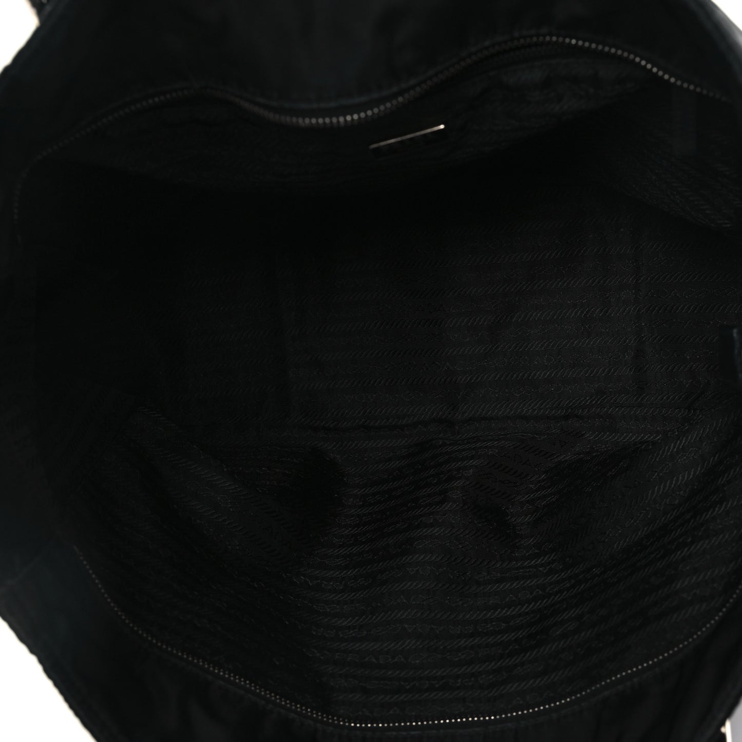 Tessuto Nylon Soft Calfskin Tote Black