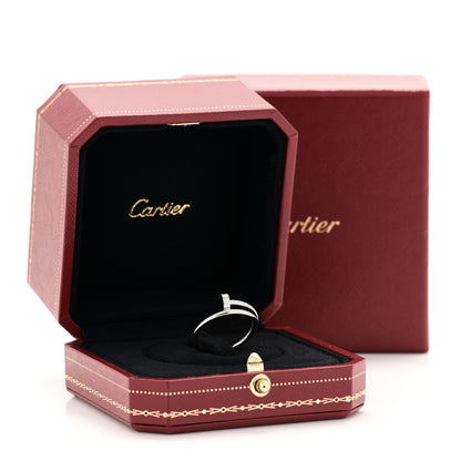 Cartier 18K White Gold Small Juste Un Clou Ring 54 7 6 of 6