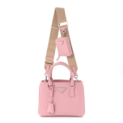 Prada Saffiano Lux Micro Galleria Shoulder Bag Pesco 2 of 19