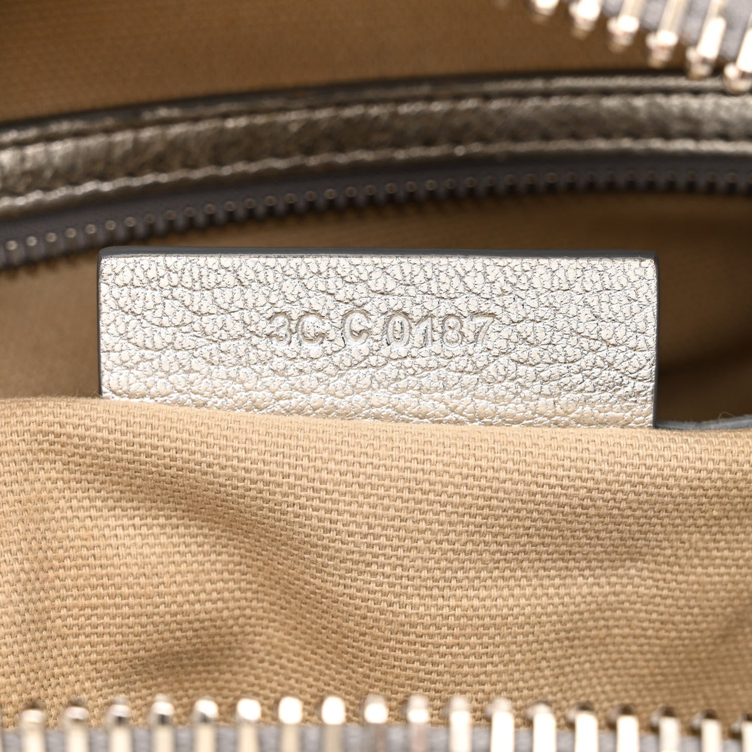 Givenchy Metallic Sugar Goatskin Small Antigona Silver 6 of 15