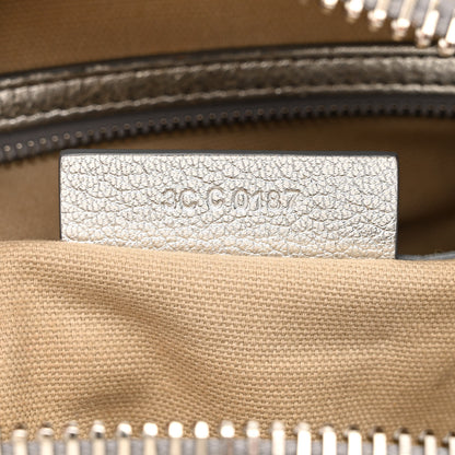 Givenchy Metallic Sugar Goatskin Small Antigona Silver 6 of 15