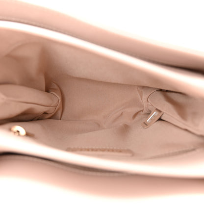 Chanel Calfskin Stitched Small Flap Light Beige 5 of 11