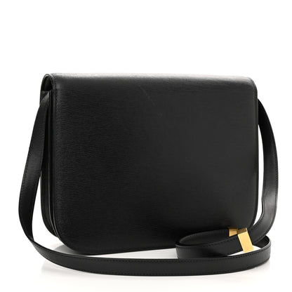 Celine Liege Calfskin Medium Classic Box Flap Bag Black 3 of 11