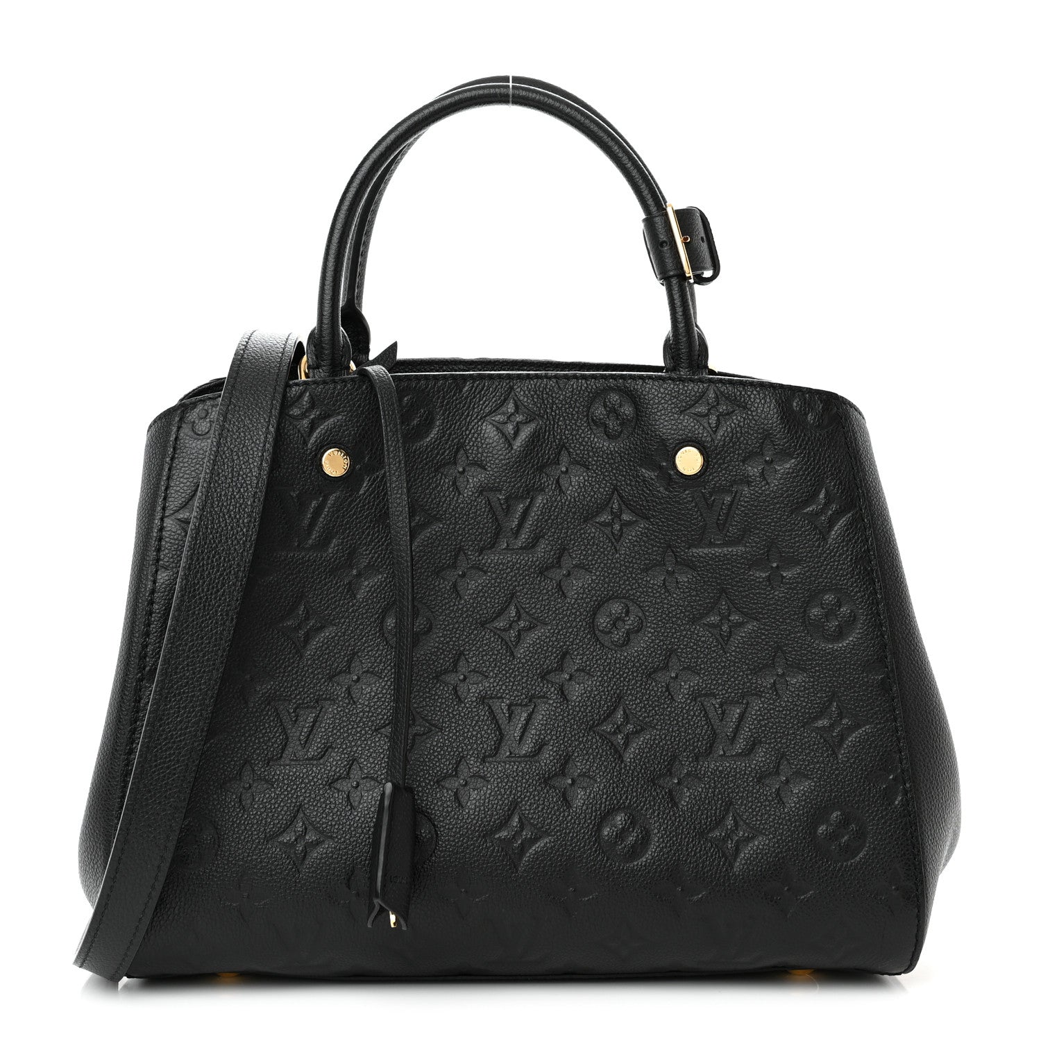Louis Vuitton Empreinte Montaigne MM Black 1 of 11