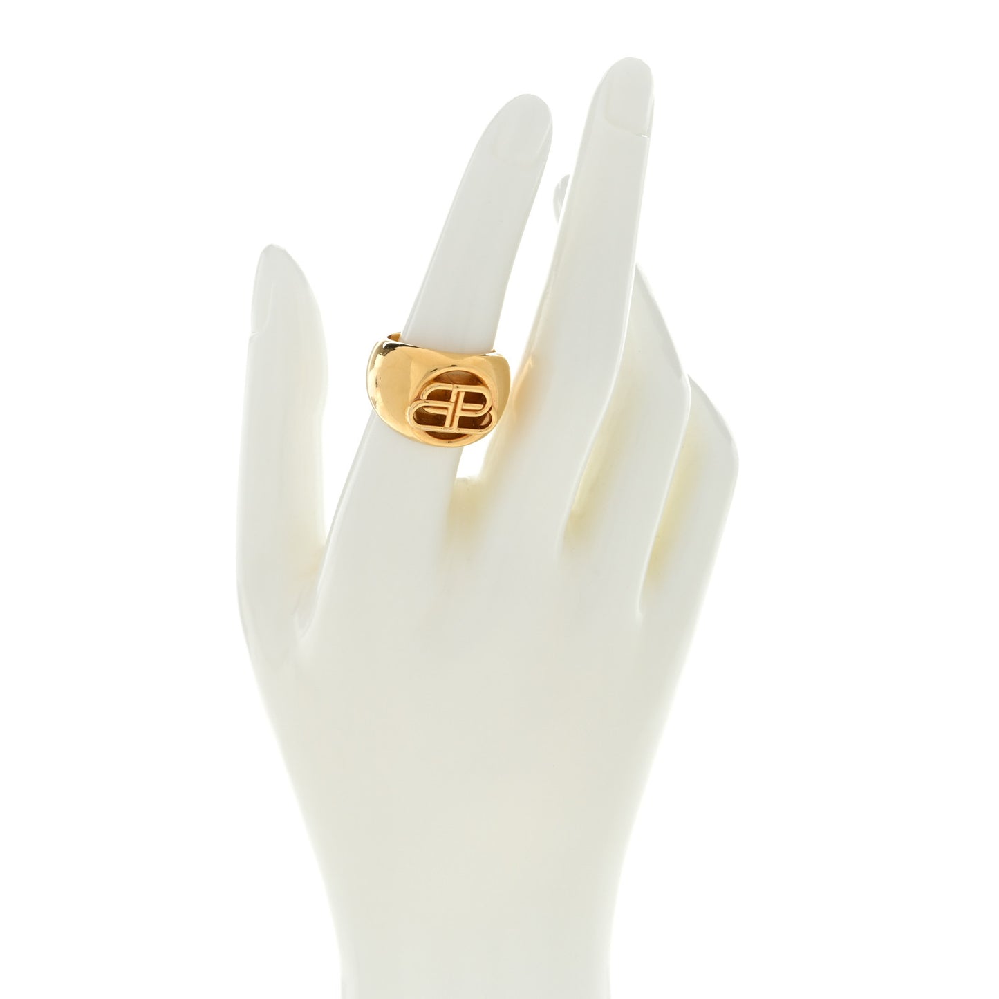 BB Signet Ring 54 Gold