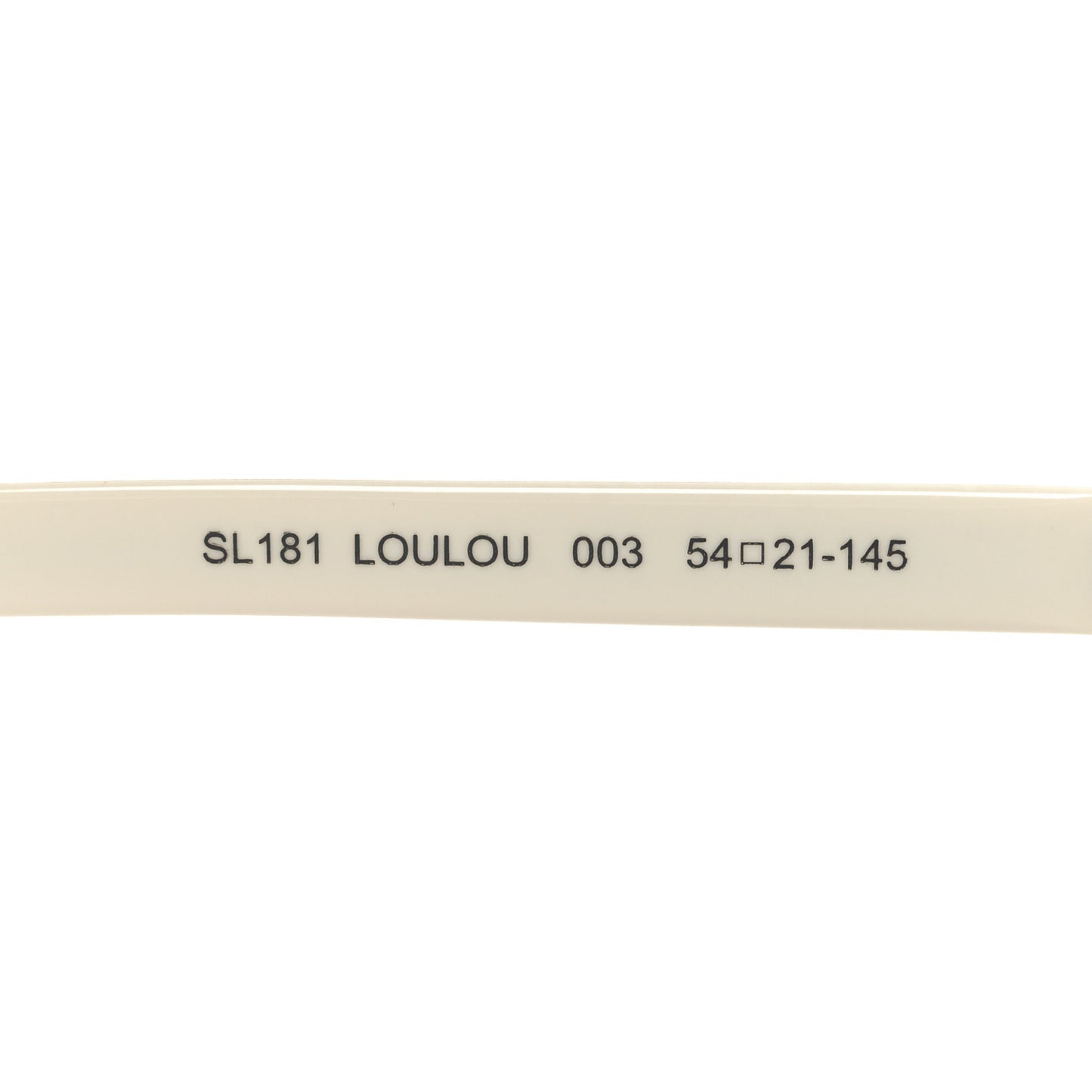 Acetate Heart Frame Loulou SL181 Sunglasses White