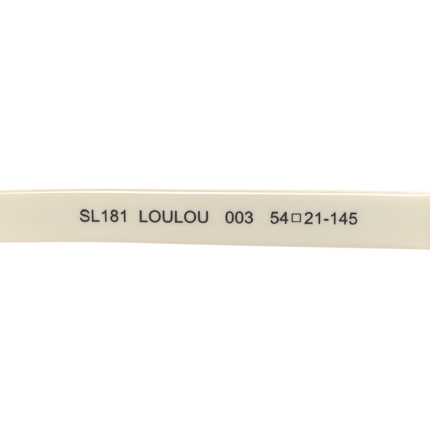 Saint Laurent Acetate Heart Frame Loulou SL181 Sunglasses White 5 of 7