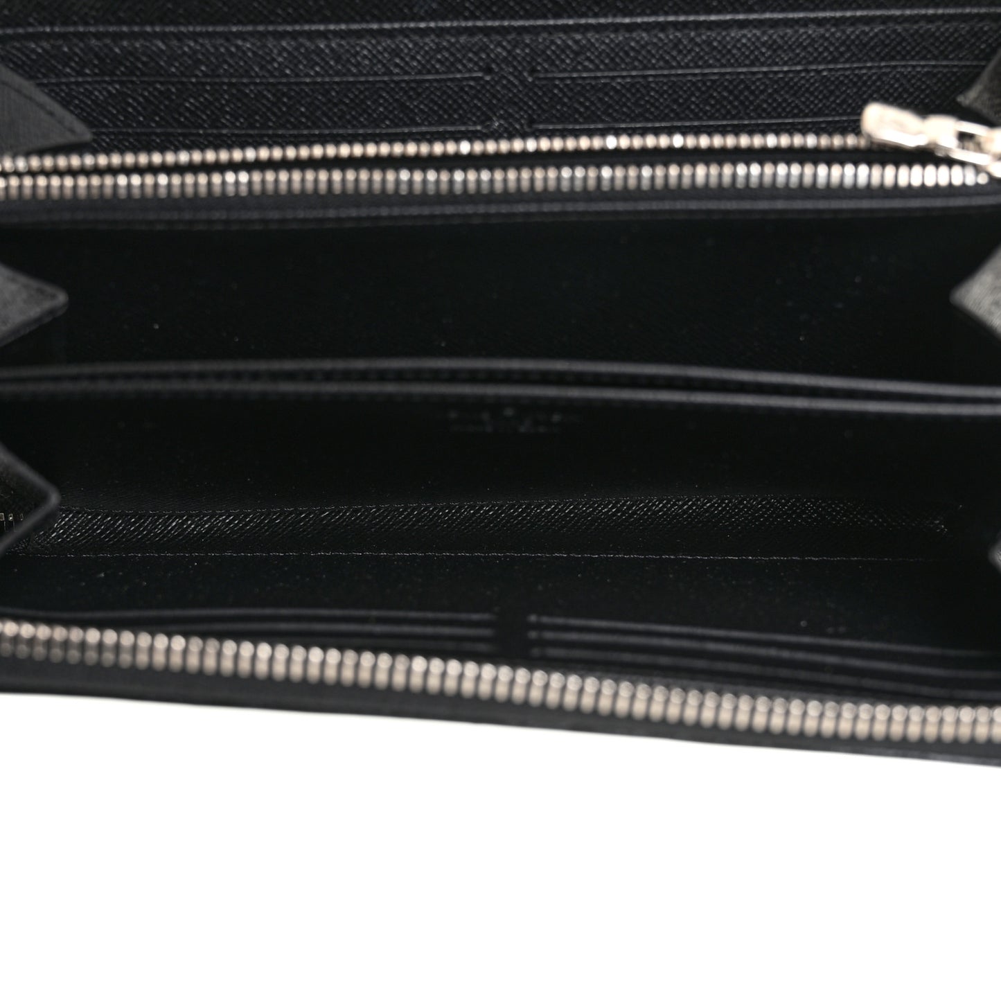 Epi Zippy Organizer Wallet Black