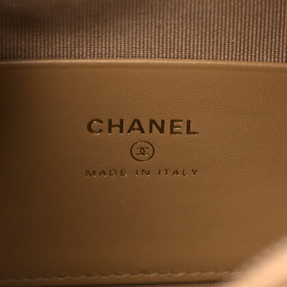 Chanel Caviar Quilted Hobo Dark Beige 6 of 11