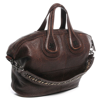 Givenchy Pebbled Calfskin Large Nightingale Brown 3 of 12