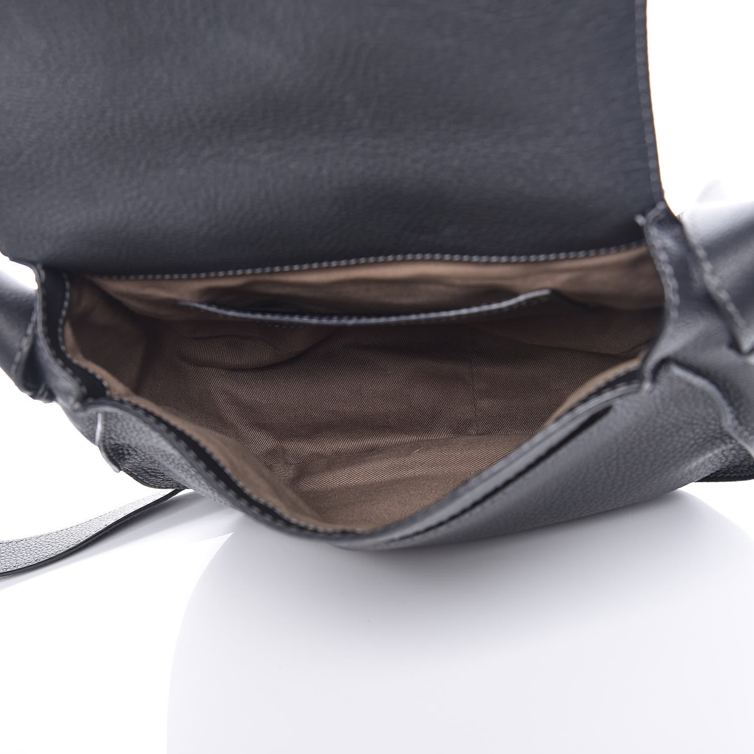 Chloe Calfskin Medium Marcie Round Crossbody Bag Black 7 of 11
