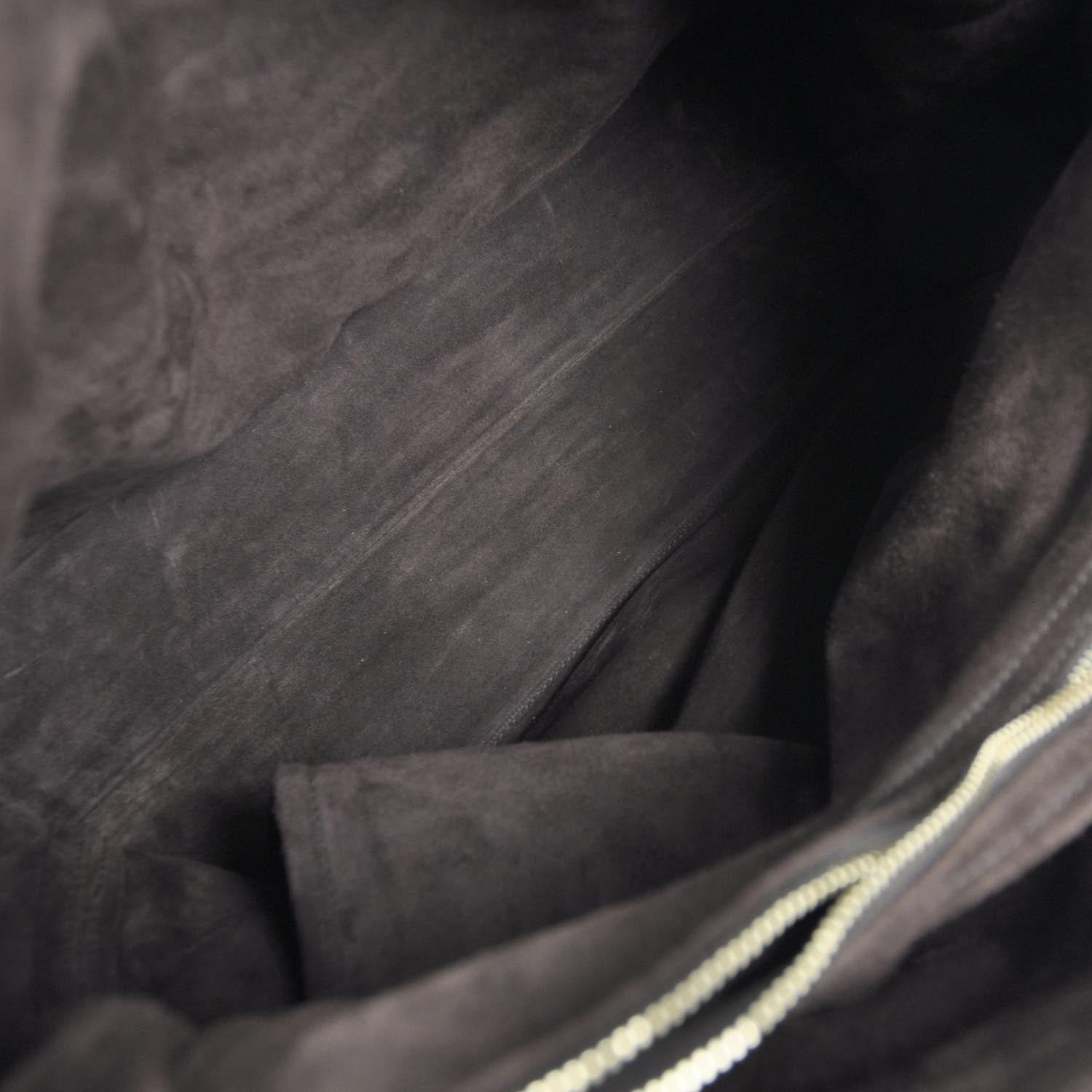 Saint Laurent Patent Muse Two Tote Black 6 of 9