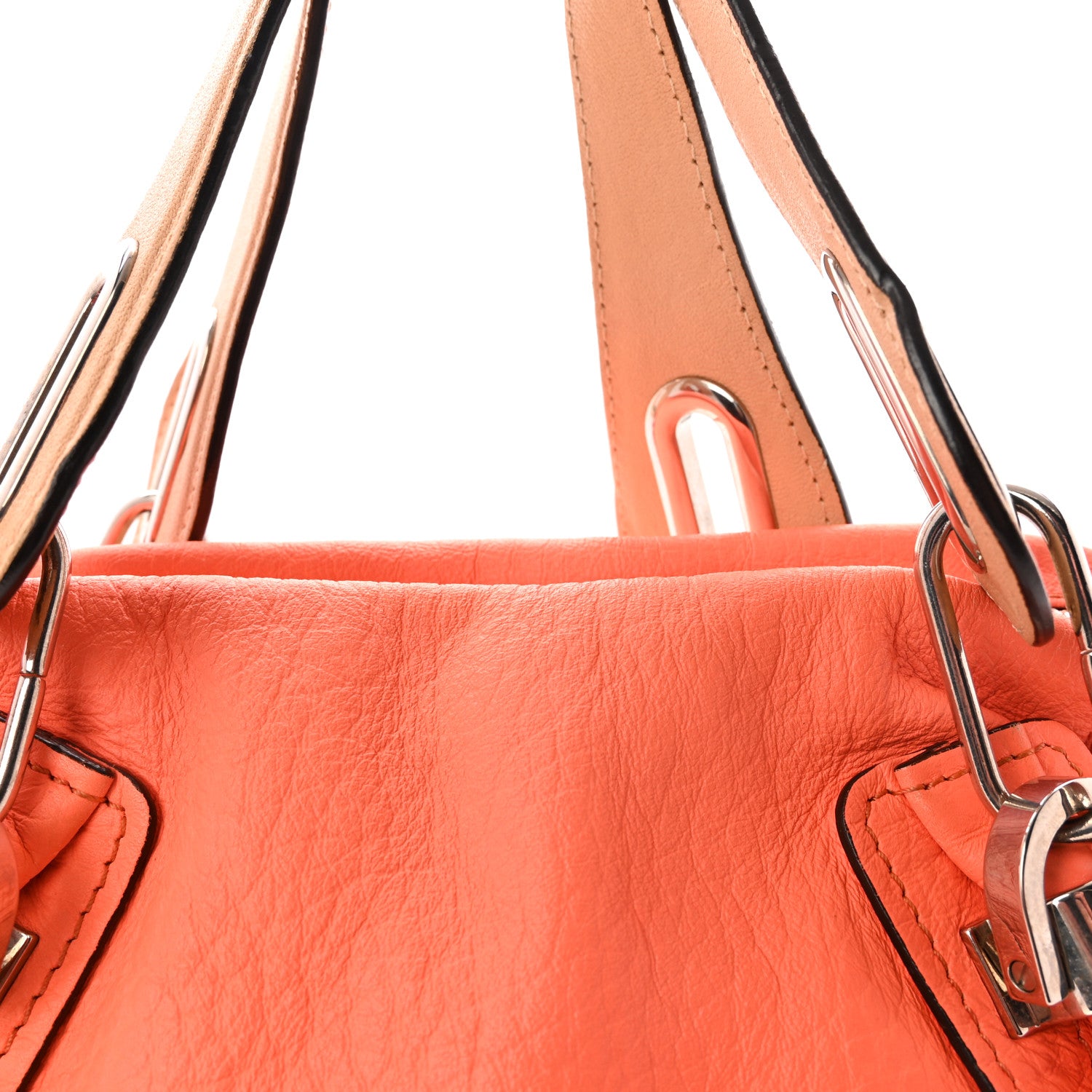 Chloe Calfskin Small Paraty Orange Fizz 7 of 9