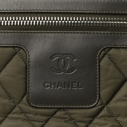 Chanel Nylon Quilted Medium Coco Cocoon Tote Khaki 16 of 24