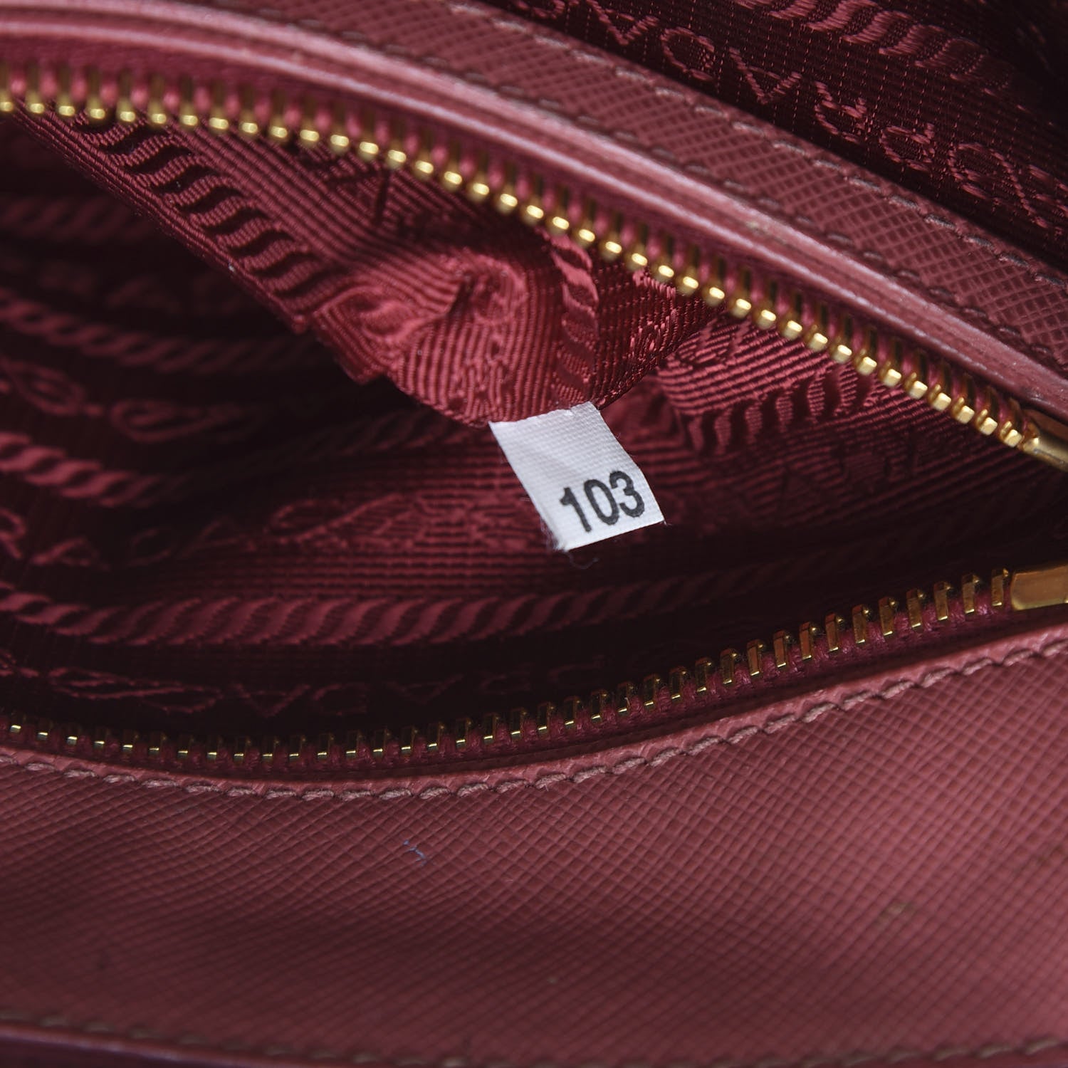 Prada Saffiano Small Galleria Double Zip Tote Petalo 6 of 19