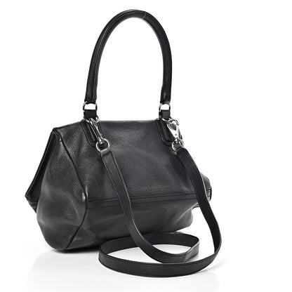 Givenchy Sugar Goatskin Grommet Small Pandora Black 2 of 12