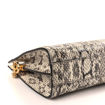 Gucci Snakeskin GG Small Ophidia Chain Shoulder Bag Roccia 8 of 9