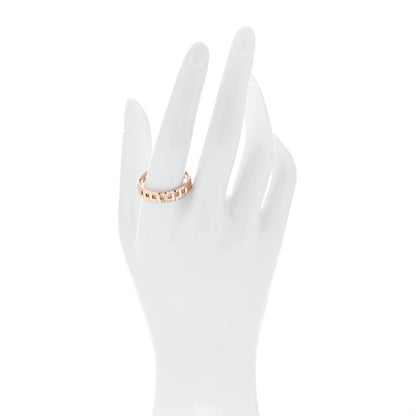 Tiffany 18K Rose Gold T True Wide Ring 66 11.5 2 of 5