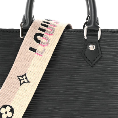 Louis Vuitton Epi Jacquard Petit Sac Plat Black 7 of 10