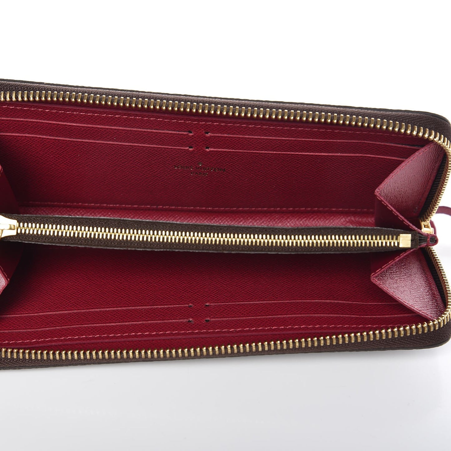 Monogram Clemence Wallet Fuchsia