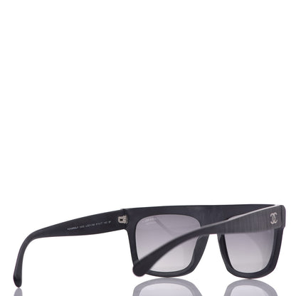 Chanel Polarized CC Sunglasses 5333 Matte Black 4 of 8