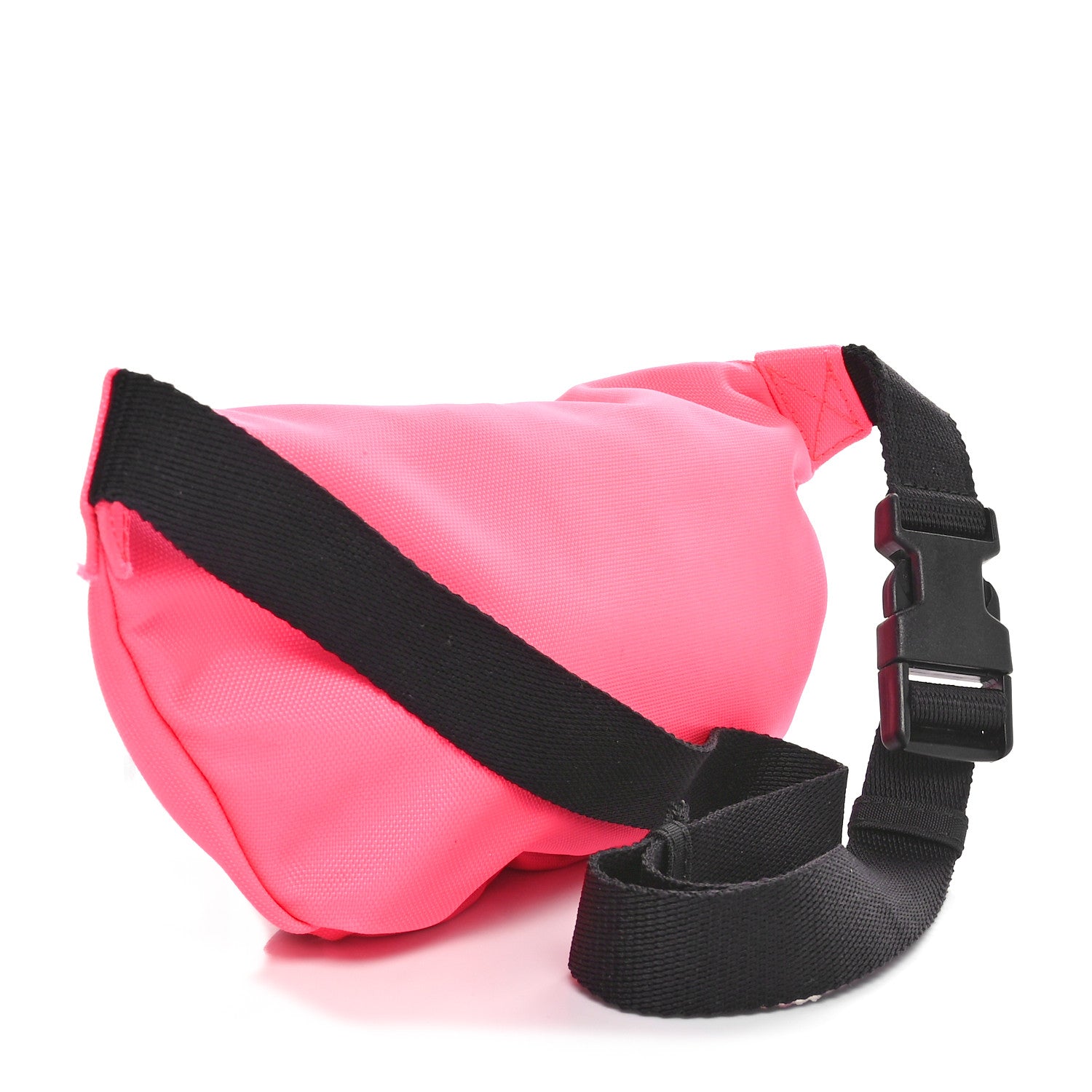 Balenciaga Textured Sport Nylon Logo Wheel Belt Bag Acid Pink 3 of 9