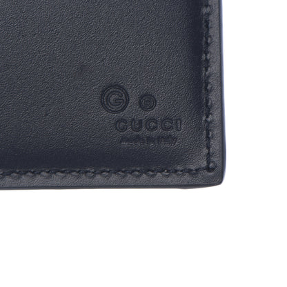 Gucci GG Supreme Monogram Blooms Bi-Fold Wallet Beige Blue Navy 5 of 7