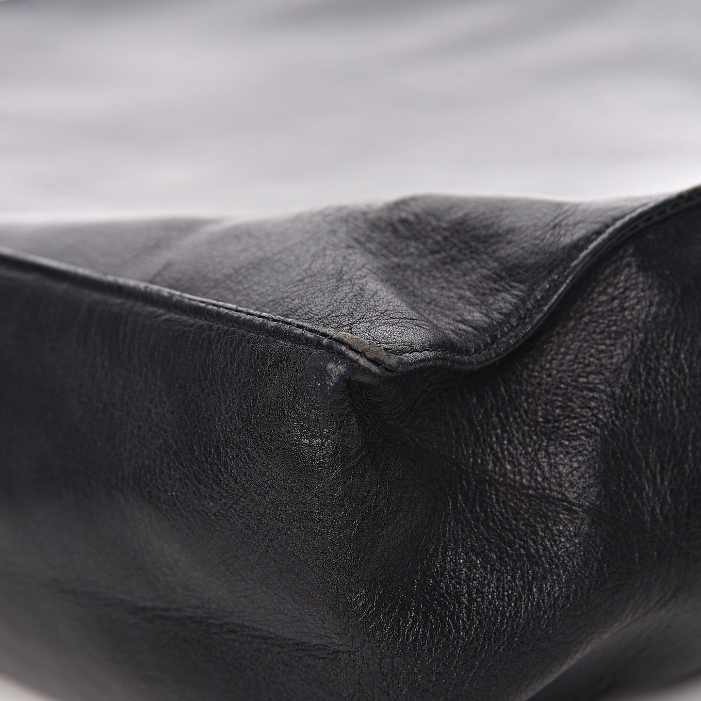 Calfskin CC Tote Black