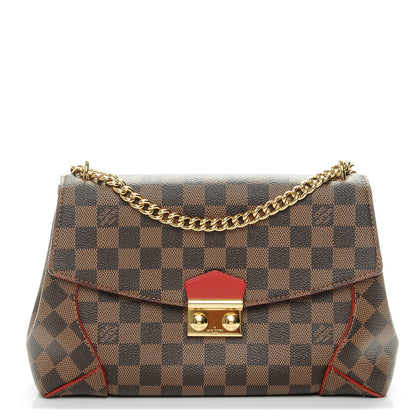 Louis Vuitton Damier Ebene Caissa Clutch Cherry 1 of 6