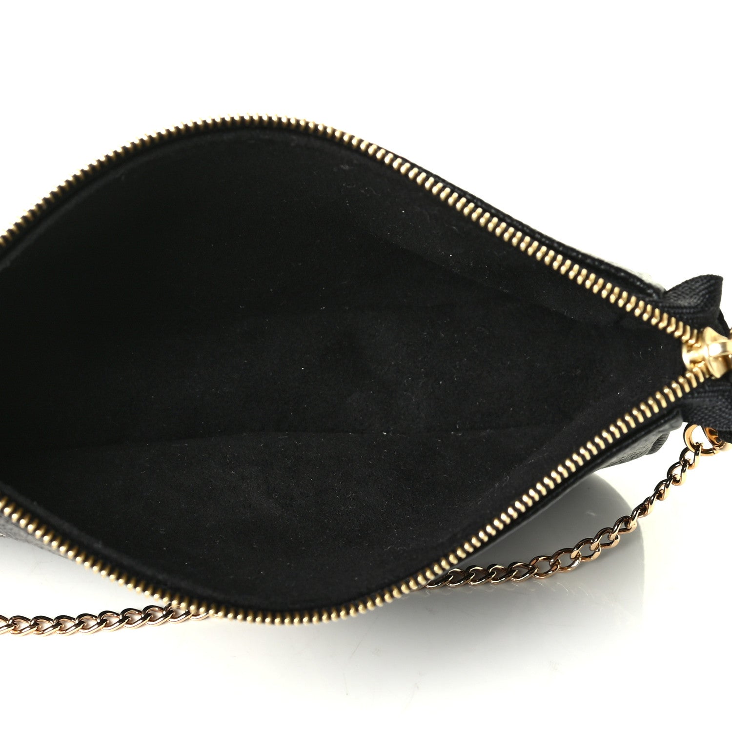 Louis Vuitton Empreinte Monogram Giant Mini Pochette Accessories Black 4 of 5