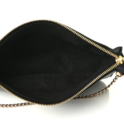 Louis Vuitton Empreinte Monogram Giant Mini Pochette Accessories Black 4 of 5
