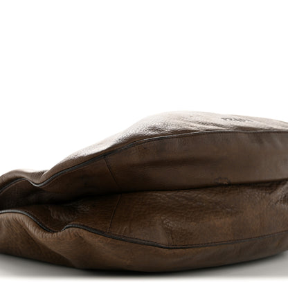 Prada Vitello Daino Hobo  Brown 9 of 17