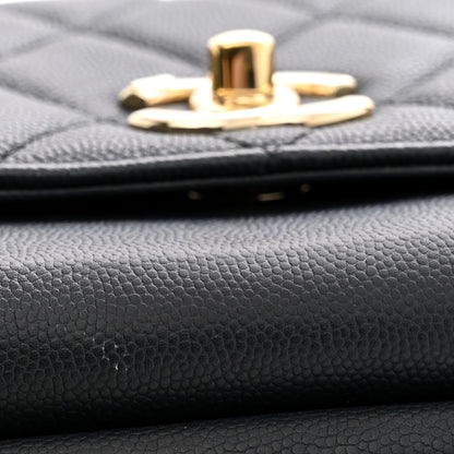 Chanel Caviar Quilted Medium Business Affinity Flap Black 11 of 12