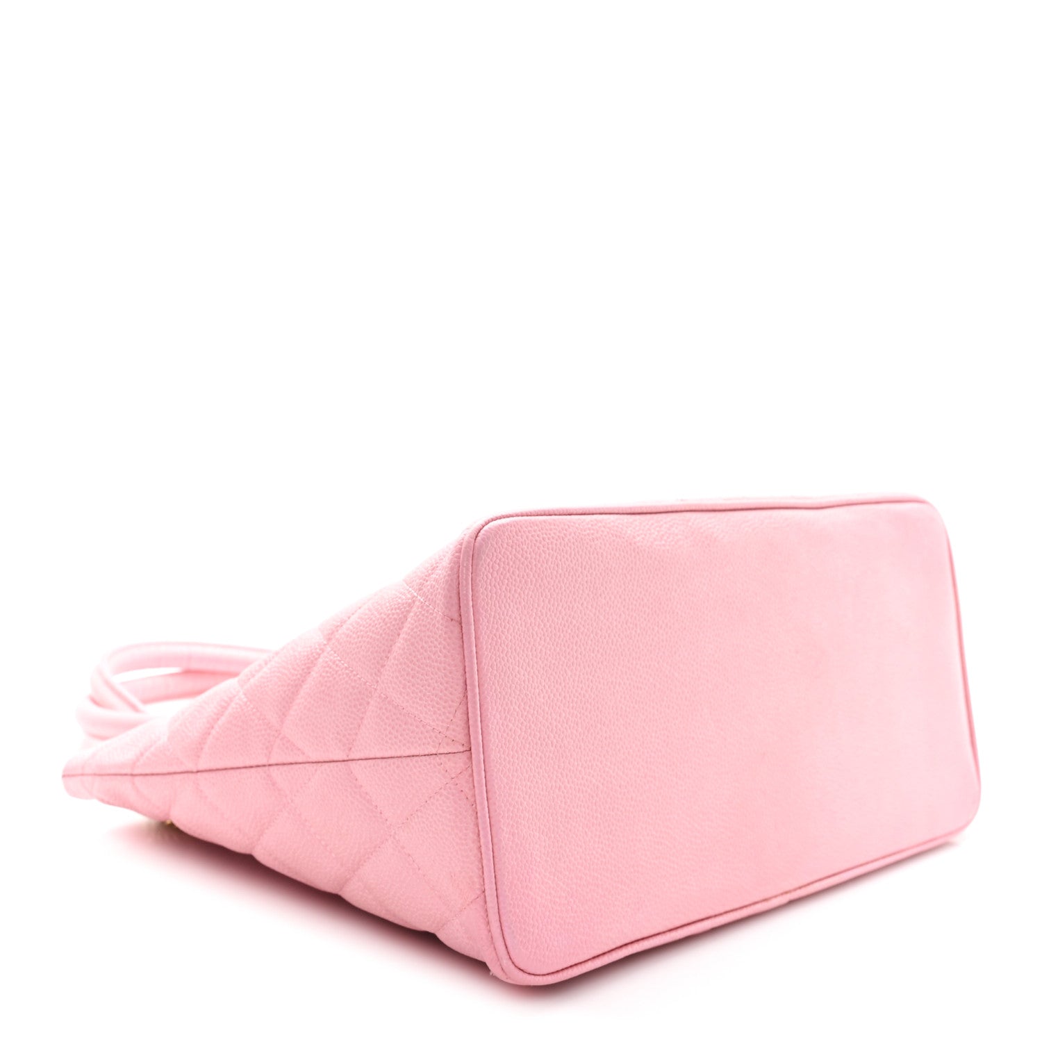 Chanel Caviar Medallion CC Tote Light Pink 4 of 10