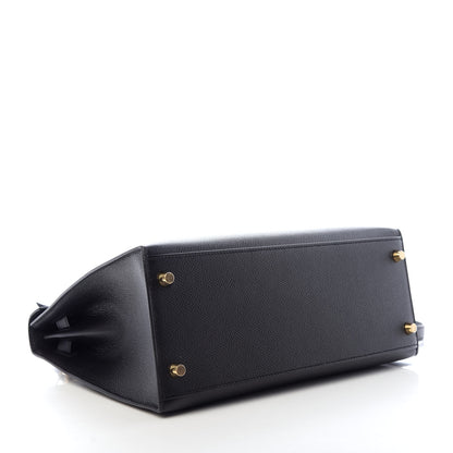 Hermes Epsom Kelly Sellier 28 Black 4 of 12