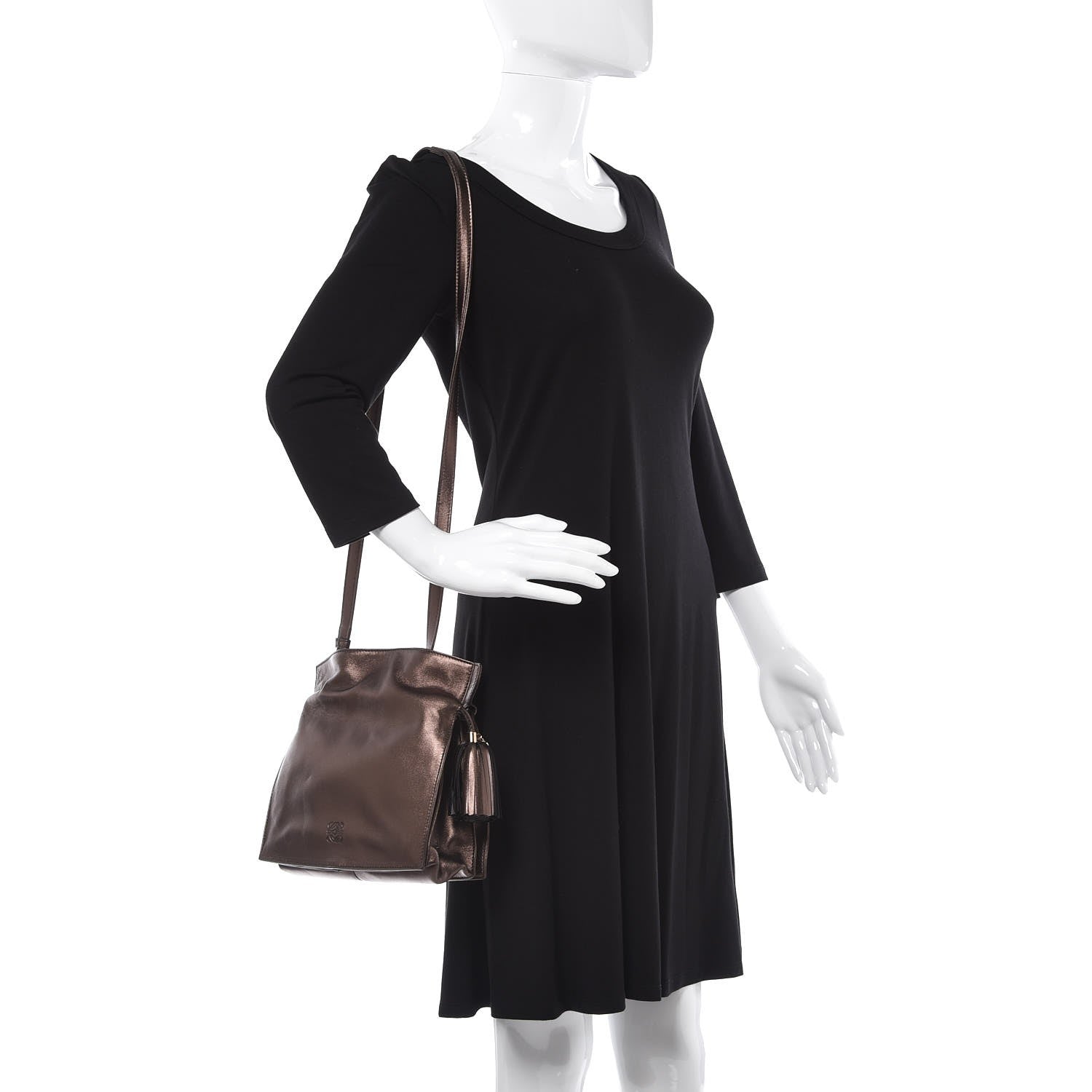 Loewe Calfskin Flamenco Shoulder Bag 2 of 8