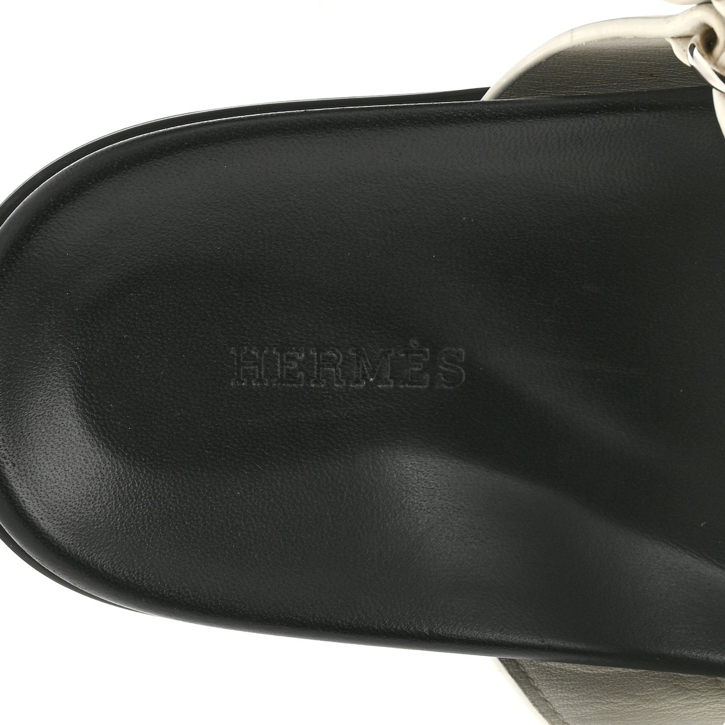 Calfskin Womens Chypre Sandals 38 White