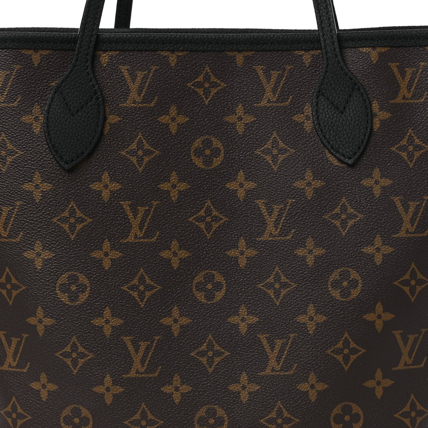 Monogram Calfskin Neo Neverfull Inside Out MM Black