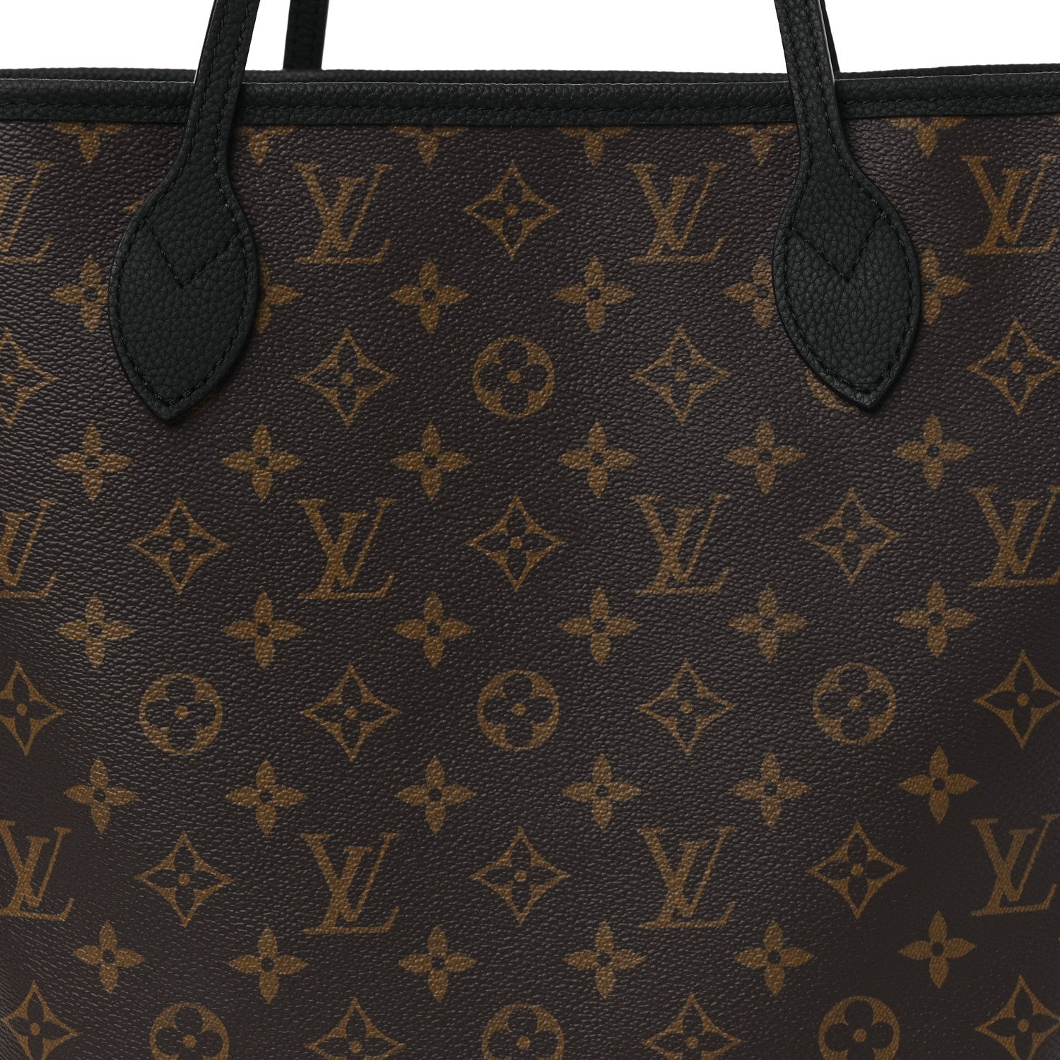 Louis Vuitton Monogram Calfskin Neo Neverfull Inside Out MM Black 14 of 20