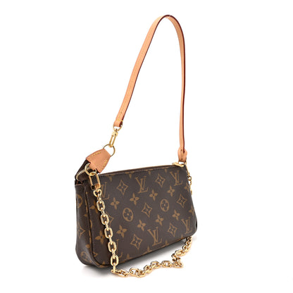 Louis Vuitton Monogram Chain Pochette Accessories 3 of 9