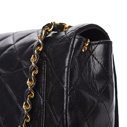 Chanel Lambskin Quilted Small Single Flap Black 12 of 17