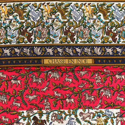 Hermes Silk Chasse En Inde Scarf 90 4 of 4