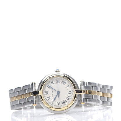 Cartier Stainless Steel 18K Yellow Gold 29mm Panthere Vendome Quartz Watch 2 of 5