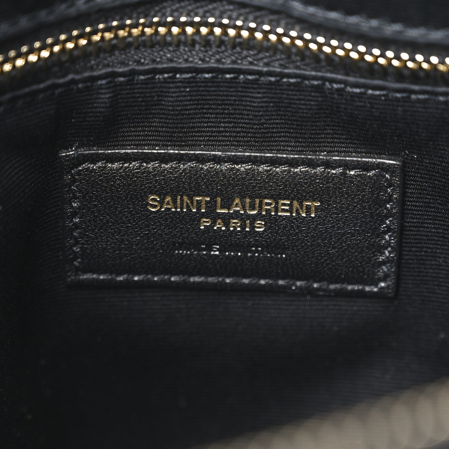 Saint Laurent Calfskin Y Quilted Monogram Medium Loulou Chain Satchel Black 6 of 10