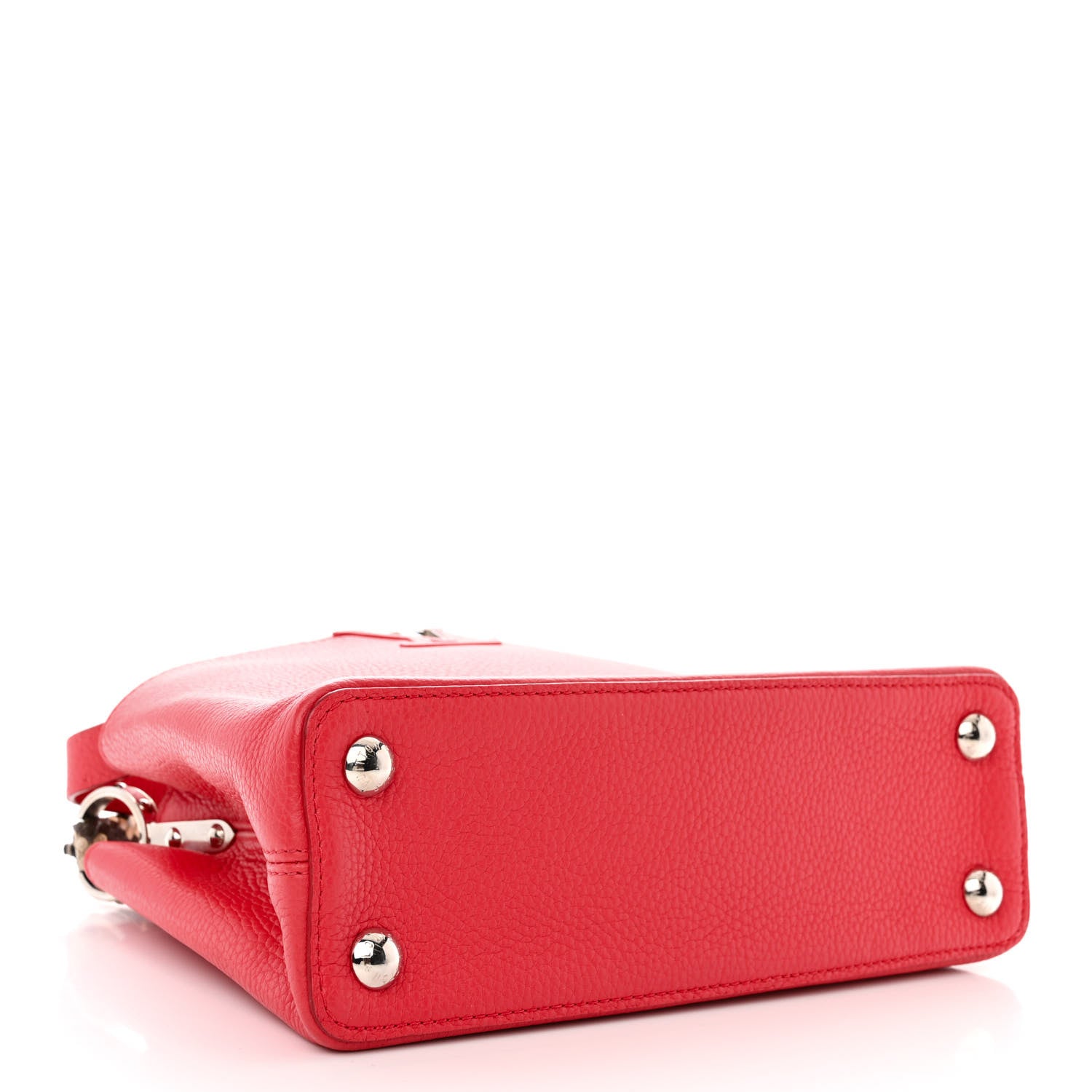 Louis Vuitton Taurillon Snakeskin Capucines BB Rubis 4 of 11