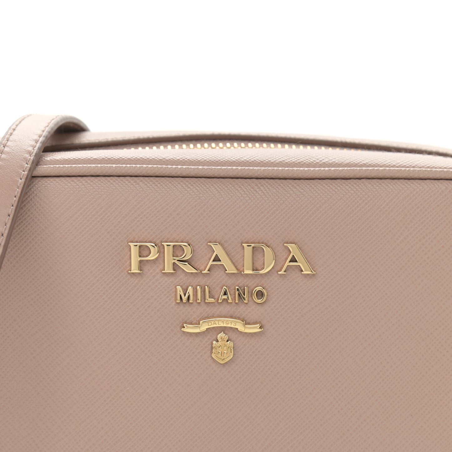 Saffiano Mini Camera Crossbody Cipria