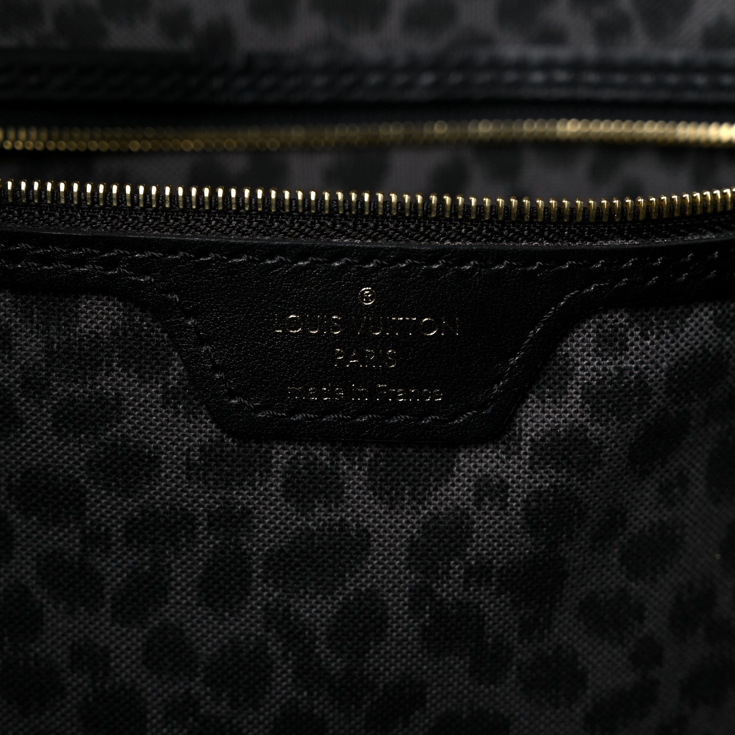 Louis Vuitton Monogram Giant Wild At Heart Neverfull MM Black 7 of 9
