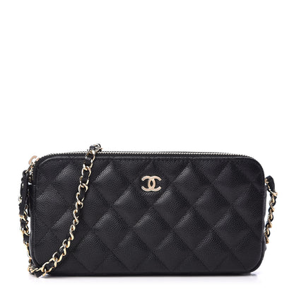 Chanel Caviar Quilted Small Clutch With Chain Black 1 of 10
