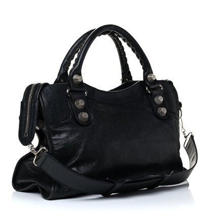 Balenciaga Agneau Giant 21 Silver Hardware City Black 2 of 4